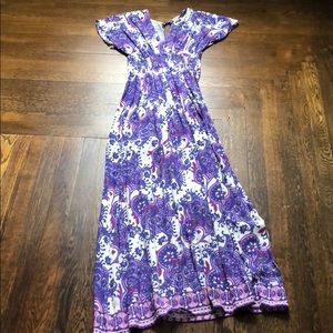 Michael Kors Maxi Caftan Dress, Size Small